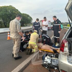 Mulher sofre parada cardíaca é intubada após grave acidente em Maringá Foto 5 Fotos de Mulher sofre parada cardíaca é intubada após grave acidente em Maringá
