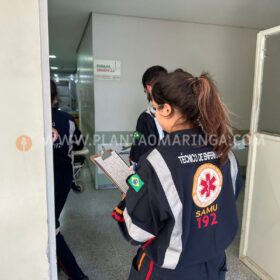 Homem cair de telhado durante conserto e é intubado em Maringá Foto 8 Fotos de Homem cair de telhado durante conserto e é intubado em Maringá