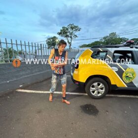 Homem é agredido por populares ao tentar furtar casa em Maringá Foto 3 Fotos de Homem é agredido por populares ao tentar furtar casa em Maringá