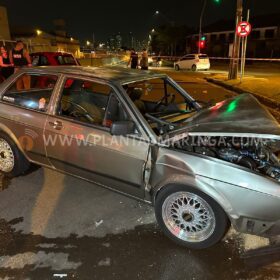 Homem fica preso nas ferragens após acidente em Maringá Foto 1 Fotos de Homem fica preso nas ferragens após acidente em Maringá