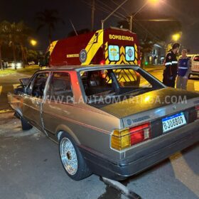 Homem fica preso nas ferragens após acidente em Maringá Foto 4 Fotos de Homem fica preso nas ferragens após acidente em Maringá