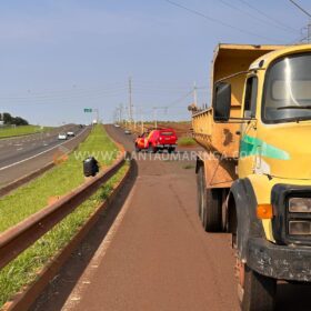 Homem sofre ferimentos graves ao ser atropelado por caminhão em Maringá Foto 1 Fotos de Homem sofre ferimentos graves ao ser atropelado por caminhão em Maringá