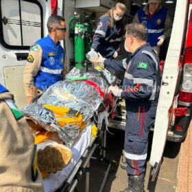 Homem suspeito de matar uma pessoa em Maringá é baleado na nuca em Mandaguaçu Foto 3 Fotos de Homem suspeito de matar uma pessoa em Maringá é baleado na nuca em Mandaguaçu