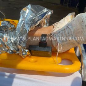 Homem suspeito de matar uma pessoa em Maringá é baleado na nuca em Mandaguaçu Foto 8 Fotos de Homem suspeito de matar uma pessoa em Maringá é baleado na nuca em Mandaguaçu
