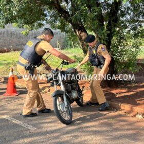 Jovem morre após bater moto contra poste em Maringá Foto 1 Fotos de Jovem morre após bater moto contra poste em Maringá