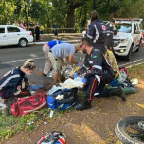 Motociclista tem perna arrancada em acidente em Maringá Foto 14 Fotos de Motociclista tem perna arrancada em acidente em Maringá
