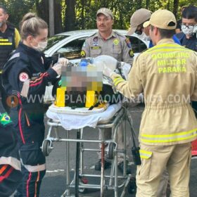 Motociclista tem perna arrancada em acidente em Maringá Foto 3 Fotos de Motociclista tem perna arrancada em acidente em Maringá