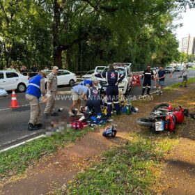 Motociclista tem perna arrancada em acidente em Maringá Foto 7 Fotos de Motociclista tem perna arrancada em acidente em Maringá