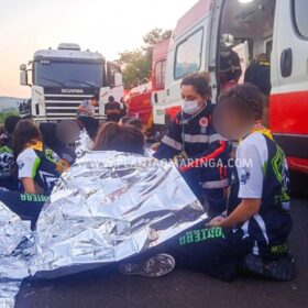 Ônibus com crianças da igreja adventista do sétimo dia de Maringá se envolve em acidente com óbito na BR 369 em Corbélia Foto 6 Fotos de Ônibus com crianças da igreja adventista do sétimo dia de Maringá se envolve em acidente com óbito na BR 369 em Corbélia