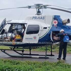 Dois helicópteros são acionados para resgatar vítimas de acidente na BR-376 Foto 4 Fotos de Dois helicópteros são acionados para resgatar vítimas de acidente na BR-376