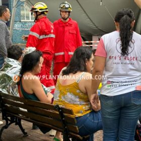 Tenda desaba com forte chuva e deixa 8 pessoas feridas em Maringá Foto 2 Fotos de Tenda desaba com forte chuva e deixa 8 pessoas feridas em Maringá