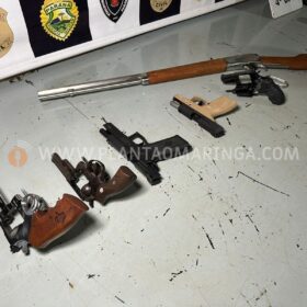 Empresário é preso após realizar disparos de arma de fogo no centro de Maringá Foto 1 Fotos de Empresário é preso após realizar disparos de arma de fogo no centro de Maringá