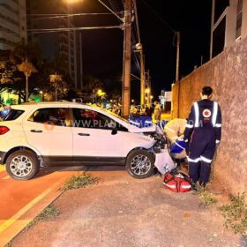 Câmera registra homem sendo atropelado e prensado contra muro após discussão em Maringá Foto 4 Fotos de Câmera registra homem sendo atropelado e prensado contra muro após discussão em Maringá