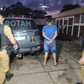 Homem suspeito de matar jovem em Sarandi é preso pela Rotam em Maringá Foto 1 Fotos de Homem suspeito de matar jovem em Sarandi é preso pela Rotam em Maringá
