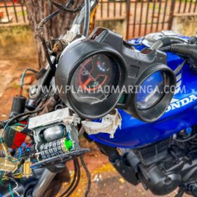 Morre motociclista que bateu em árvore ao tentar fugir da polícia em Maringá Foto 2 Fotos de Morre motociclista que bateu em árvore ao tentar fugir da polícia em Maringá