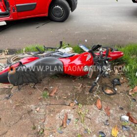 Motorista de carro avança preferencial e deixa motociclista entre a vida e a morte em Maringá Foto 7 Fotos de Motorista de carro avança preferencial e deixa motociclista entre a vida e a morte em Maringá