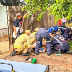 Motorista de carro avança preferencial e deixa motociclista entre a vida e a morte em Maringá Foto 5 Fotos de Motorista de carro avança preferencial e deixa motociclista entre a vida e a morte em Maringá