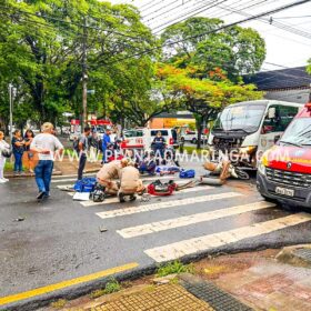 Motorista de micro-ônibus avança preferencial e causa grave acidente em Maringá Foto 5 Fotos de Motorista de micro-ônibus avança preferencial e causa grave acidente em Maringá