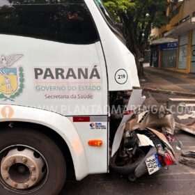Motorista de micro-ônibus avança preferencial e causa grave acidente em Maringá Foto 9 Fotos de Motorista de micro-ônibus avança preferencial e causa grave acidente em Maringá