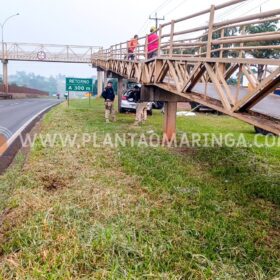 Jovem de 20 anos morre ao bater em coluna de passarela em Maringá Foto 12 Fotos de Jovem de 20 anos morre ao bater em coluna de passarela em Maringá