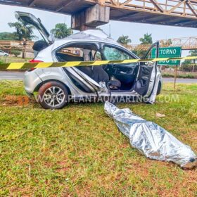Jovem de 20 anos morre ao bater em coluna de passarela em Maringá Foto 9 Fotos de Jovem de 20 anos morre ao bater em coluna de passarela em Maringá