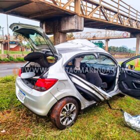 Jovem de 20 anos morre ao bater em coluna de passarela em Maringá Foto 5 Fotos de Jovem de 20 anos morre ao bater em coluna de passarela em Maringá