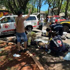 Sorveteiro é intubado após ser atropelado por moto em Maringá Foto 5 Fotos de Sorveteiro é intubado após ser atropelado por moto em Maringá