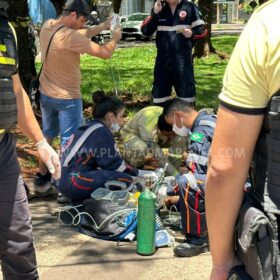 Sorveteiro é intubado após ser atropelado por moto em Maringá Foto 6 Fotos de Sorveteiro é intubado após ser atropelado por moto em Maringá