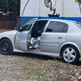 Câmera registra homem sendo morto com vários tiros dentro de carro em Maringá Foto 2 Fotos de Câmera registra homem sendo morto com vários tiros dentro de carro em Maringá