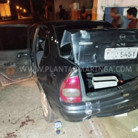 Casal de Sarandi com criança em carro sofre ataque a tiros em Maringá, e homem é baleado Foto 6 Fotos de Casal de Sarandi com criança em carro sofre ataque a tiros em Maringá, e homem é baleado