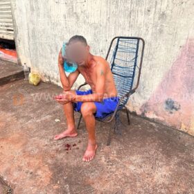 Homem é agredido com golpes de foice em Sarandi Foto 3 Fotos de Homem é agredido com golpes de foice em Sarandi