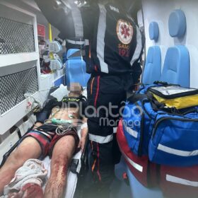Homem é socorrido com ferimentos graves após ser baleado em Sarandi Foto 2 Fotos de Homem é socorrido com ferimentos graves após ser baleado em Sarandi
