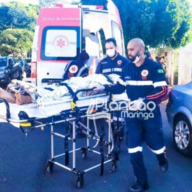 Homem é socorrido em estado gravíssimo após ser esfaqueado pelo próprio irmão em Maringá Foto 3 Fotos de Homem é socorrido em estado gravíssimo após ser esfaqueado pelo próprio irmão em Maringá