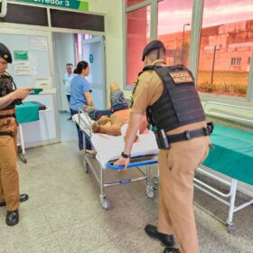 Homem é baleado na cabeça após atentado a tiros em Maringá Foto 2 Fotos de Homem é baleado na cabeça após atentado a tiros em Maringá