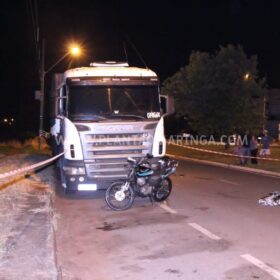 Câmera de segurança registrou acidente que matou motociclista em Maringá Foto 7 Fotos de Câmera de segurança registrou acidente que matou motociclista em Maringá