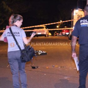 Câmera de segurança registrou acidente que matou motociclista em Maringá Foto 4 Fotos de Câmera de segurança registrou acidente que matou motociclista em Maringá
