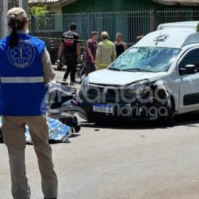Jovem trabalhador morre após acidente de moto em Maringá Foto 2 Fotos de Jovem trabalhador morre após acidente de moto em Maringá