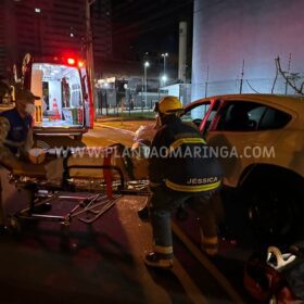 Motociclista é intubado após grave acidente em Maringá Foto 5 Fotos de Motociclista é intubado após grave acidente em Maringá
