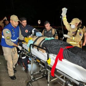 Motorista é baleado e socorrido em estado grave durante tentativa de assalto em Maringá Foto 1 Fotos de Motorista é baleado e socorrido em estado grave durante tentativa de assalto em Maringá