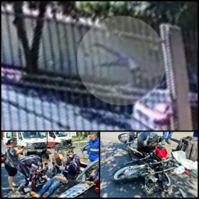 Câmera registra motoboy sendo arremessado após acidente em Maringá Foto 9 Fotos de Câmera registra motoboy sendo arremessado após acidente em Maringá