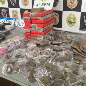 Casal é preso ao ser flagrado transportando drogas em carro roubado em Maringá Foto 6 Fotos de Casal é preso ao ser flagrado transportando drogas em carro roubado em Maringá