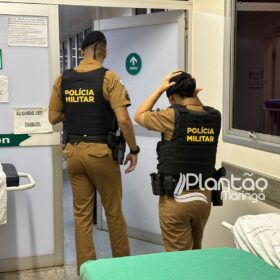 Homem é socorrido após ser baleado no portão de casa em Maringá Foto 1 Fotos de Homem é socorrido após ser baleado no portão de casa em Maringá
