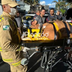 Homem é socorrido em estado grave após ser atingido com 5 tiros em Maringá Foto 11 Fotos de Homem é socorrido em estado grave após ser atingido com 5 tiros em Maringá