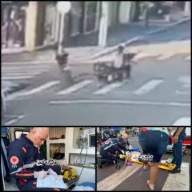 Fotos de Idoso que faz tratamento contra o câncer é atropelado na faixa de pedestre em Sarandi