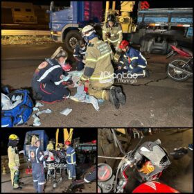 Motociclista é intubado após bater em caminhão em Maringá Foto 14 Fotos de Motociclista é intubado após bater em caminhão em Maringá