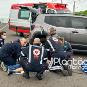 Motociclista morre em acidente após bater de frente com caminhão em Maringá Foto 12 Fotos de Motociclista morre em acidente após bater de frente com caminhão em Maringá