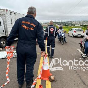 Motociclista morre em acidente após bater de frente com caminhão em Maringá Foto 10 Fotos de Motociclista morre em acidente após bater de frente com caminhão em Maringá