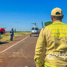 Motorista é socorrido de helicóptero após ser ejetado de veículo em capotamento Foto 7 Fotos de Motorista é socorrido de helicóptero após ser ejetado de veículo em capotamento