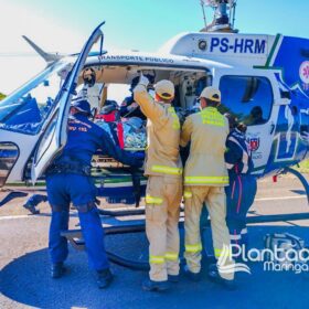 Motorista é socorrido de helicóptero após ser ejetado de veículo em capotamento Foto 9 Fotos de Motorista é socorrido de helicóptero após ser ejetado de veículo em capotamento