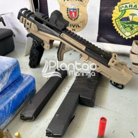 Polícia Militar prende traficante e apreende carros roubados, armas e drogas em Maringá Foto 12 Fotos de Polícia Militar prende traficante e apreende carros roubados, armas e drogas em Maringá
